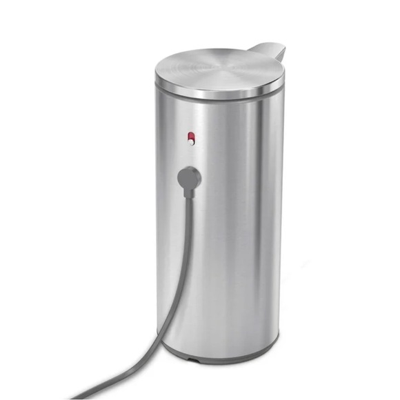 Simple Human Touch-Free Soap Dispenser. 9oz, Rechargeable, Stainless Steel - Picture 5 of 9